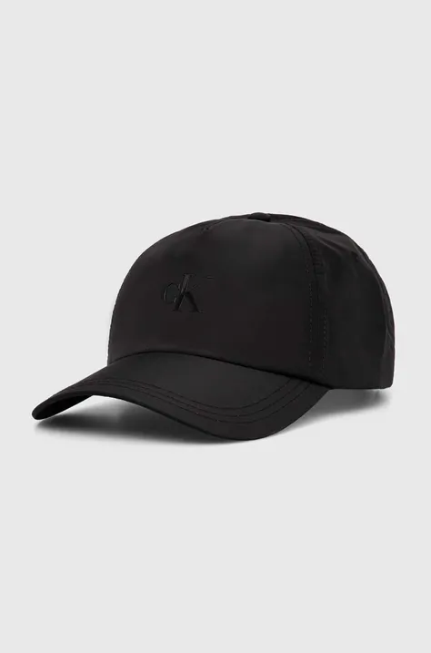 Καπέλο Calvin Klein Jeans χρώμα: μαύρο, K50K511800
