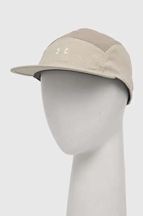 Καπέλο Under Armour Iso-Chill Armourvent χρώμα: μπεζ