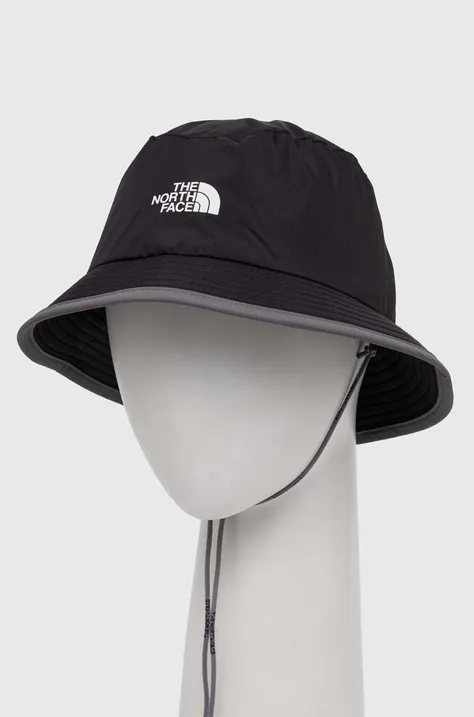 Καπέλο The North Face Antora Rain χρώμα: μαύρο, NF0A86RYWOO1