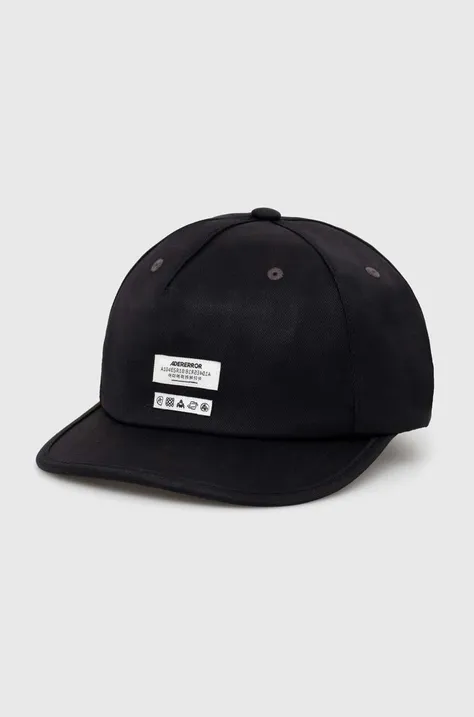 Вовняна кепка Ader Error Cap колір чорний з аплікацією BN01SSHW0206