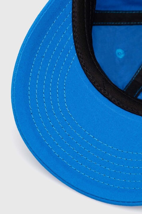 Бавовняна бейсболка Awake NY Logo Hat — SS24-CAM0BR, блакитний — фото 4