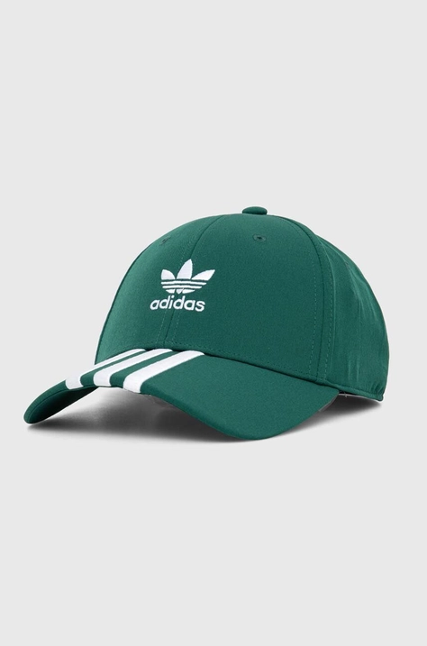 Καπέλο adidas Originals χρώμα: πράσινο, IS1627