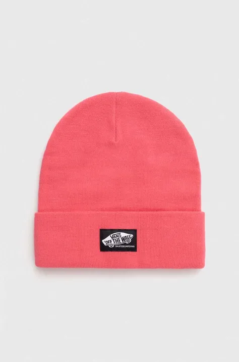 Vans czapka kolor różowy