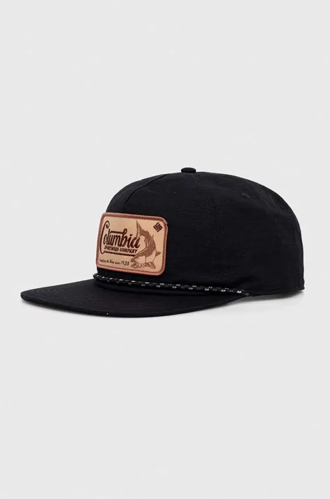 Columbia șapcă Ratchet Strap culoarea negru, cu imprimeu 2070981