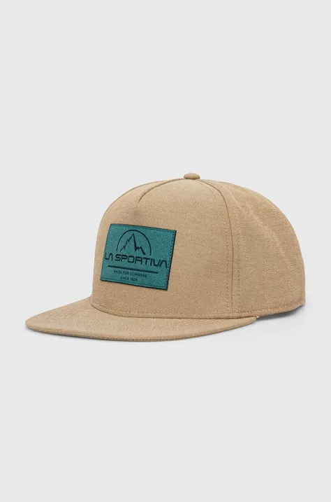 Καπέλο LA Sportiva Flat χρώμα: καφέ