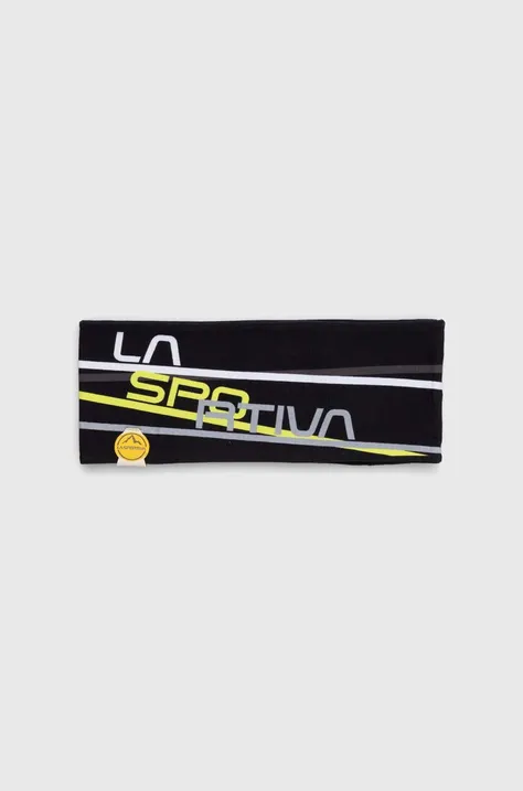 La Sportiva opaska na głowę Stripe kolor czarny