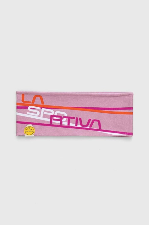 LA Sportiva bentita pentru cap Stripe culoarea violet
