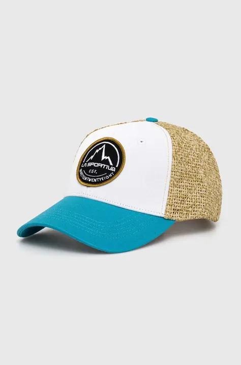 Καπέλο LA Sportiva Belayer χρώμα: τιρκουάζ