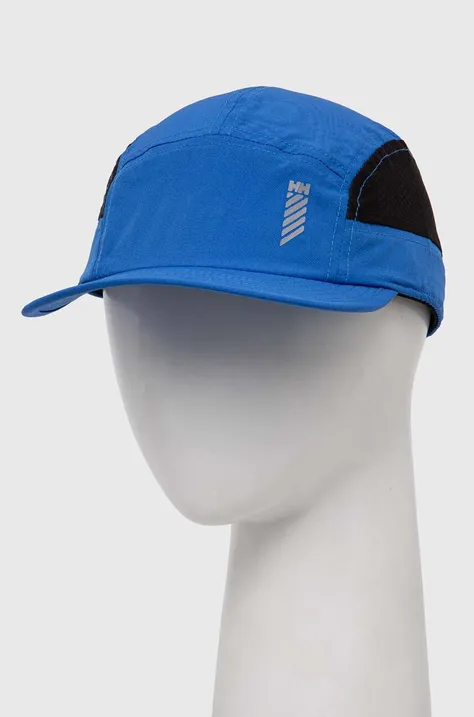 Helly Hansen czapka z daszkiem kolor niebieski z nadrukiem 67546
