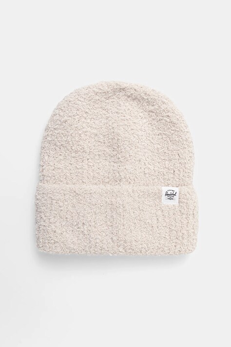Шапка Herschel Boucle Beanie цвет бежевый