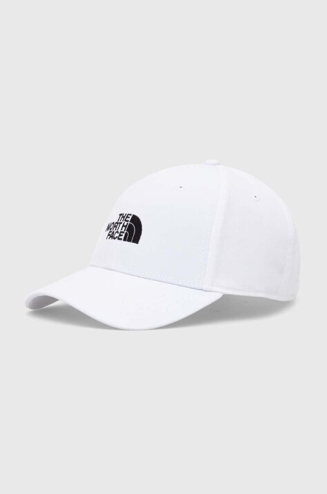 Kšiltovka The North Face Recycled 66 Classic Hat bílá barva, s aplikací, NF0A4VSVFN41