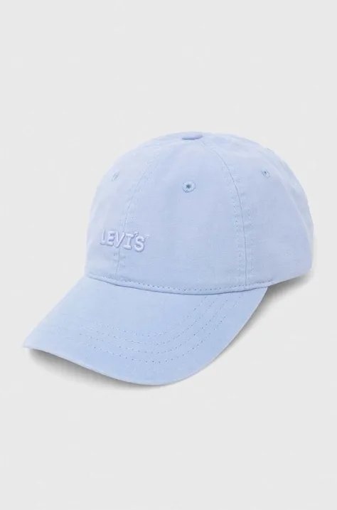 Βαμβακερό καπέλο του μπέιζμπολ Levi's