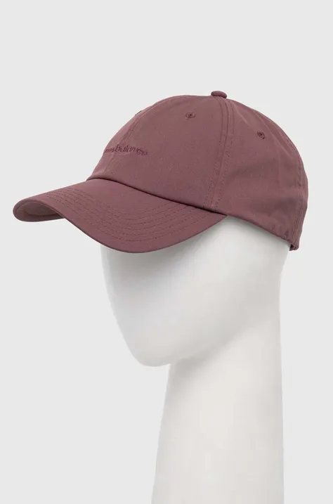 Καπέλο New Balance χρώμα: μοβ, LAH21100LIE