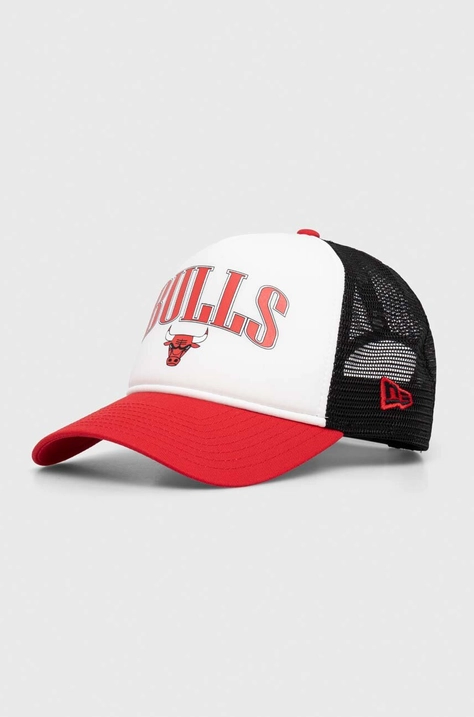 Шапка с козирка New Era с десен CHICAGO BULLS