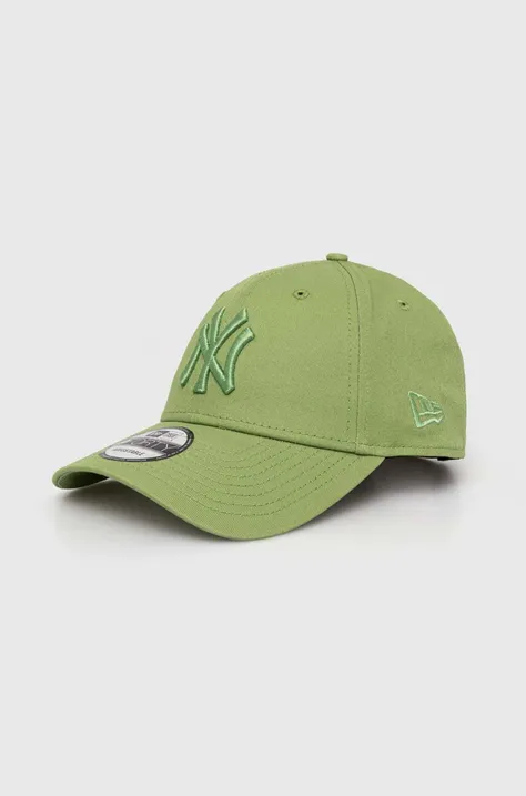 Καπέλο New Era χρώμα: πράσινο, NEW YORK YANKEES