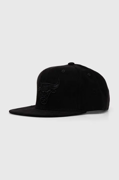 Καπέλο Mitchell&Ness NBA CHICAGO BULLS χρώμα: μαύρο
