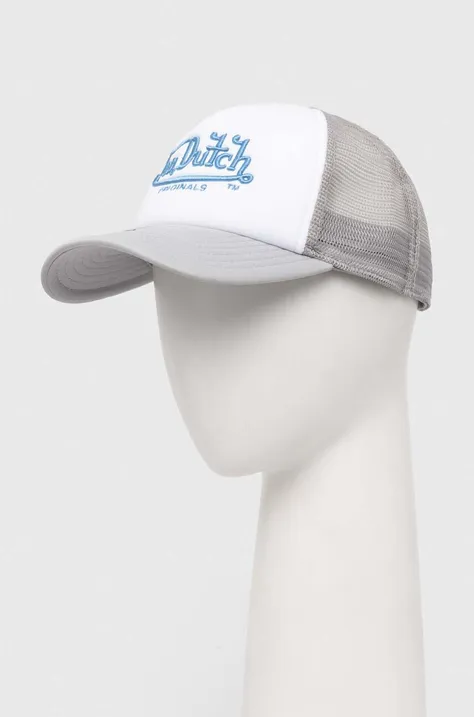 Καπέλο Von Dutch χρώμα: άσπρο