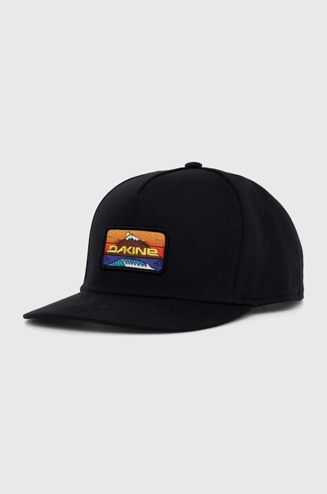 Кепка Dakine ALL SPORTS PATCH BALLCAP цвет чёрный с аппликацией 10004035