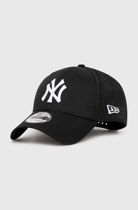 New Era czapka z daszkiem PATCH 940 NEW YORK YANKEES kolor czarny z aplikacją 60422512