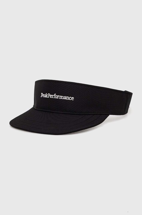 Peak Performance sapca cozoroc culoarea negru, cu imprimeu