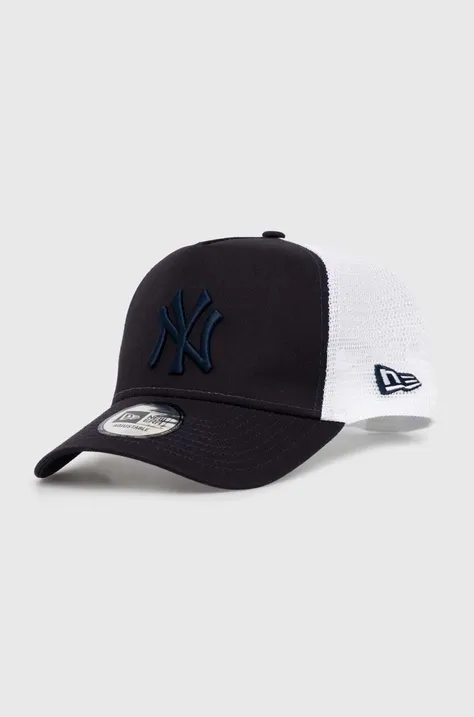 Кепка New Era New York Yankees цвет синий узор 60435247