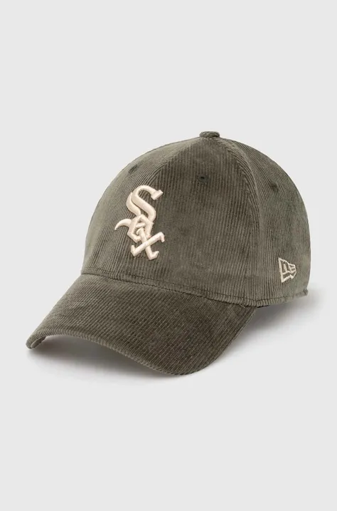 New Era czapka z daszkiem 9Forty Chicago White Sox kolor zielony z aplikacją 60435067