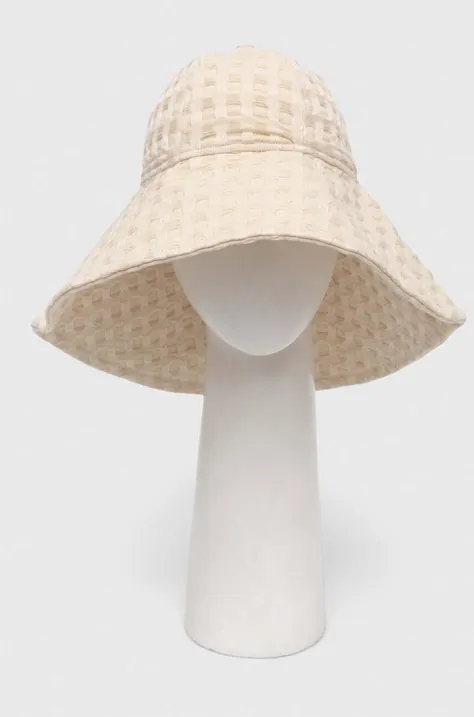 Βαμβακερό καπέλο OAS χρώμα: μπεζ