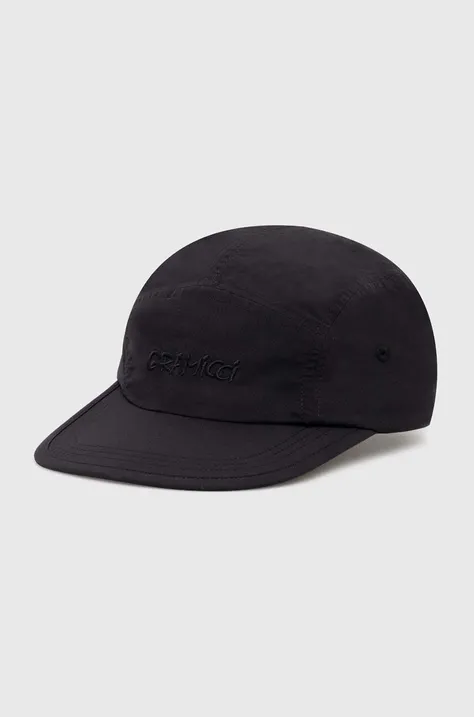 Gramicci berretto da baseball Nylon Cap colore nero con applicazione G4SA.016