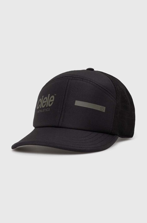 Ciele Athletics sapca TRKCap SC - Athletics/Bar culoarea negru, cu imprimeu, CLTRKCSCAB-BK002