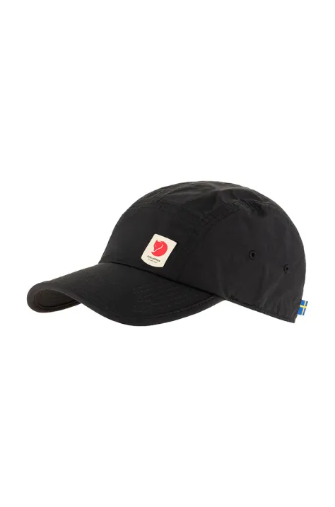 Fjallraven șapcă High Coast Wind Cap culoarea negru, uni, F12100004.550