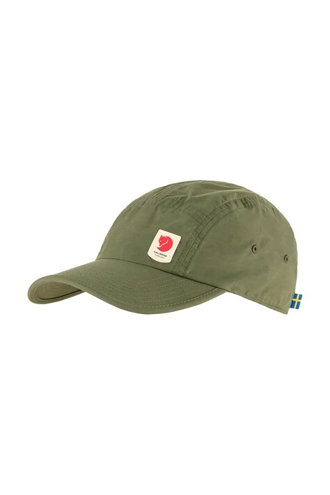 Fjallraven șapcă High Coast Wind Cap culoarea verde, uni, F12100004.620