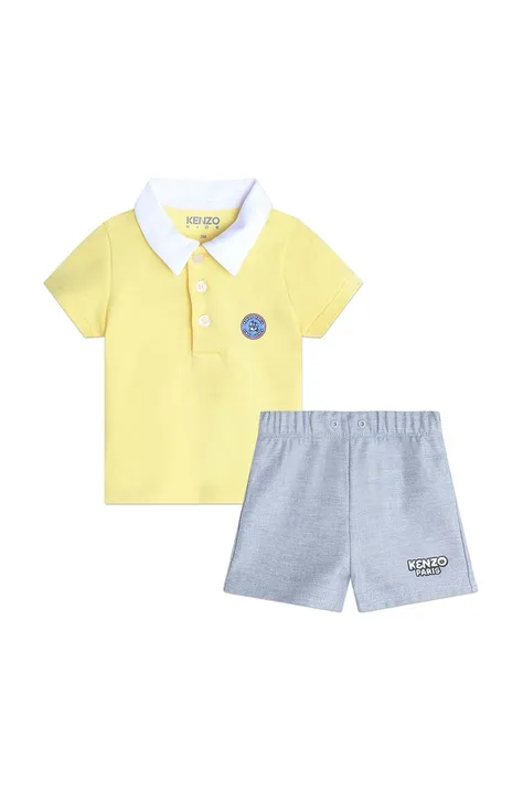 Комплект для немовлят Kenzo Kids колір жовтий