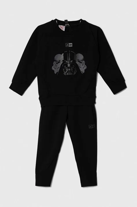Дитячий спортивний костюм adidas x Star Wars колір чорний