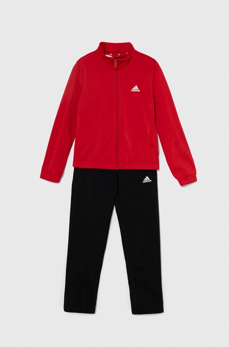 adidas compleu copii culoarea rosu