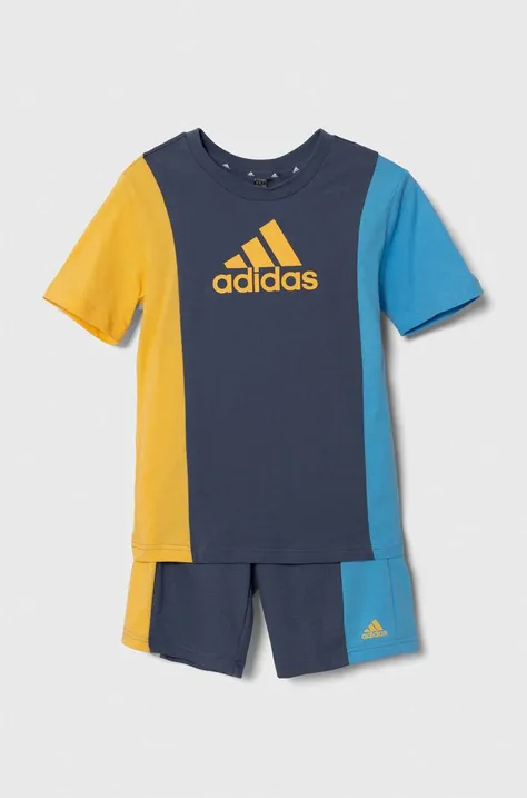 Детски комплект adidas в синьо