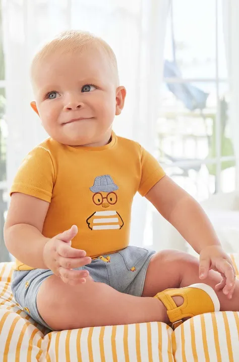 Комплект для немовлят Mayoral Newborn колір жовтий