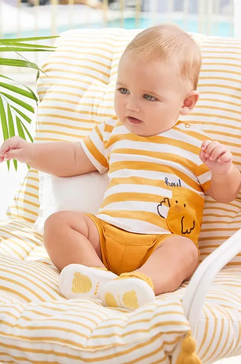 Komplet za dojenčka Mayoral Newborn rumena barva