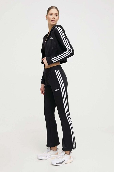 Спортивный костюм adidas женский цвет чёрный