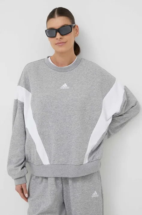 Спортивный костюм adidas женский цвет серый