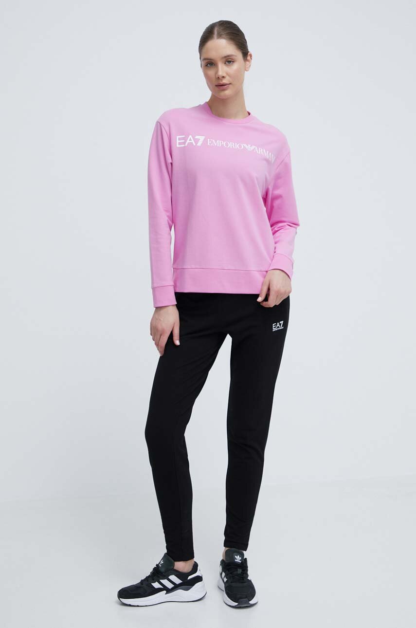 Спортивный костюм EA7 Emporio Armani женский цвет розовый | ANSWEAR.ua