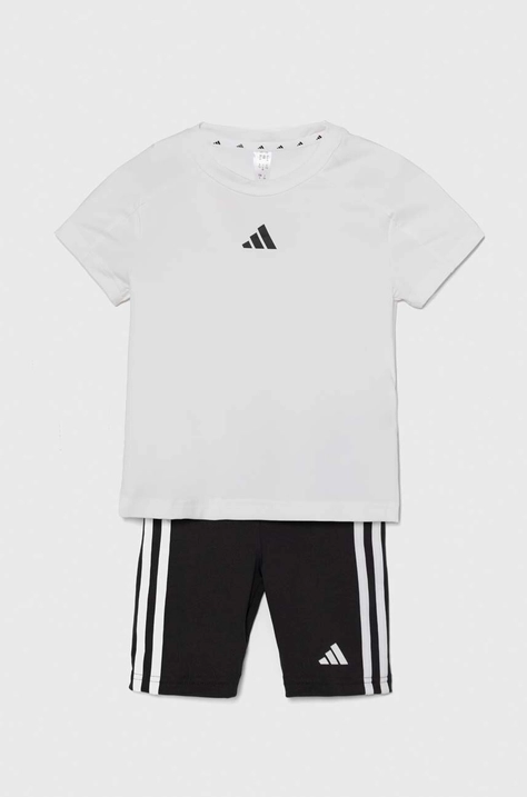 Dětská souprava adidas šedá barva