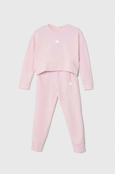 Dječja trenirka adidas boja: ružičasta