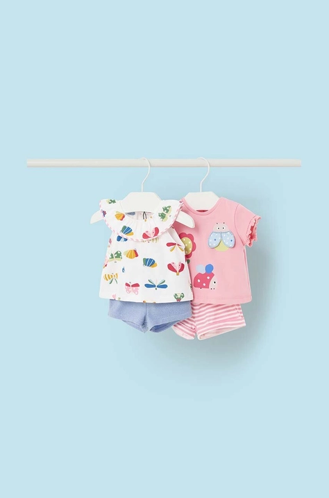 Mayoral Newborn compleu bebe culoarea roz