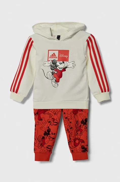 adidas dres dziecięcy kolor pomarańczowy