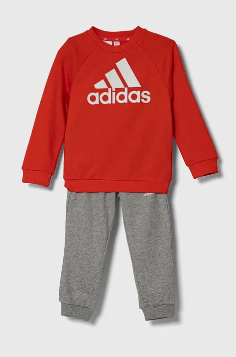 Παιδική φόρμα adidas χρώμα: κόκκινο