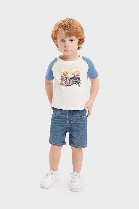 Σετ μωρού Levi's LVB LEVI BEAR RAGLAN & SHORT S