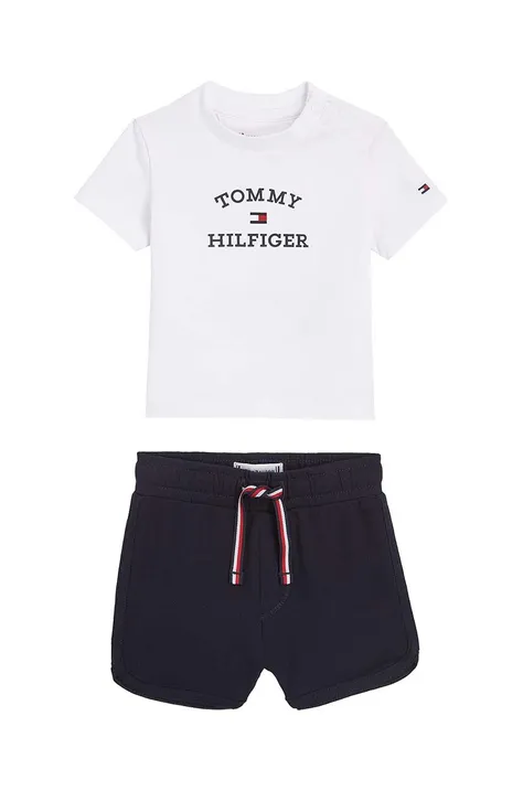 Komplet za bebe Tommy Hilfiger boja: bijela