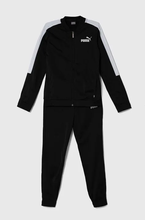 Puma gyerek melegítő Baseball Poly Suit cl fekete