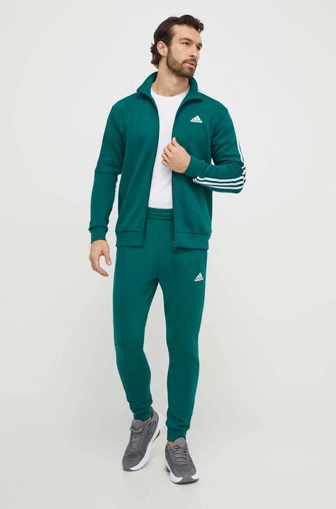 adidas dres męski kolor zielony IR8197