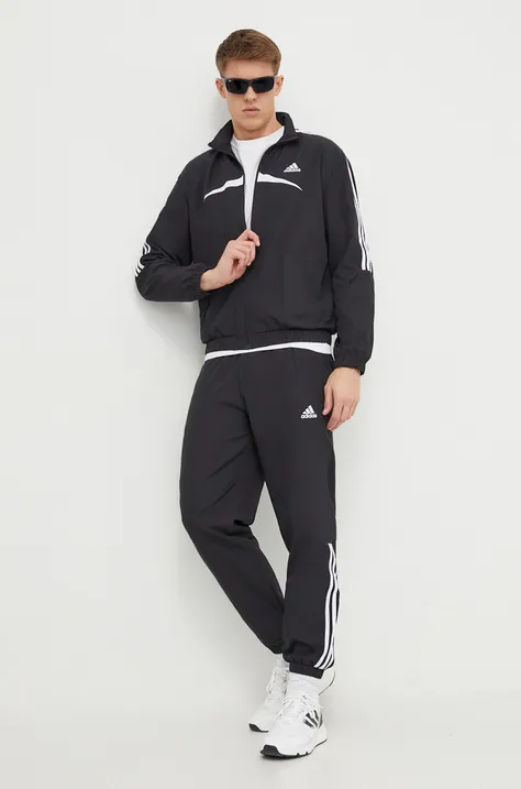 Спортивный костюм adidas мужской цвет чёрный